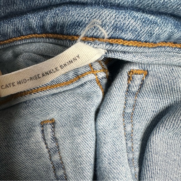 Rag & Bone Jeans Women Size 26 Cate Mid Rise Skinny Valley line Blue Denim - Picture 8 of 12